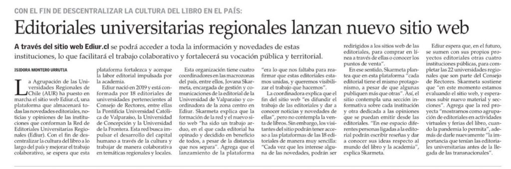 recorte de prensa