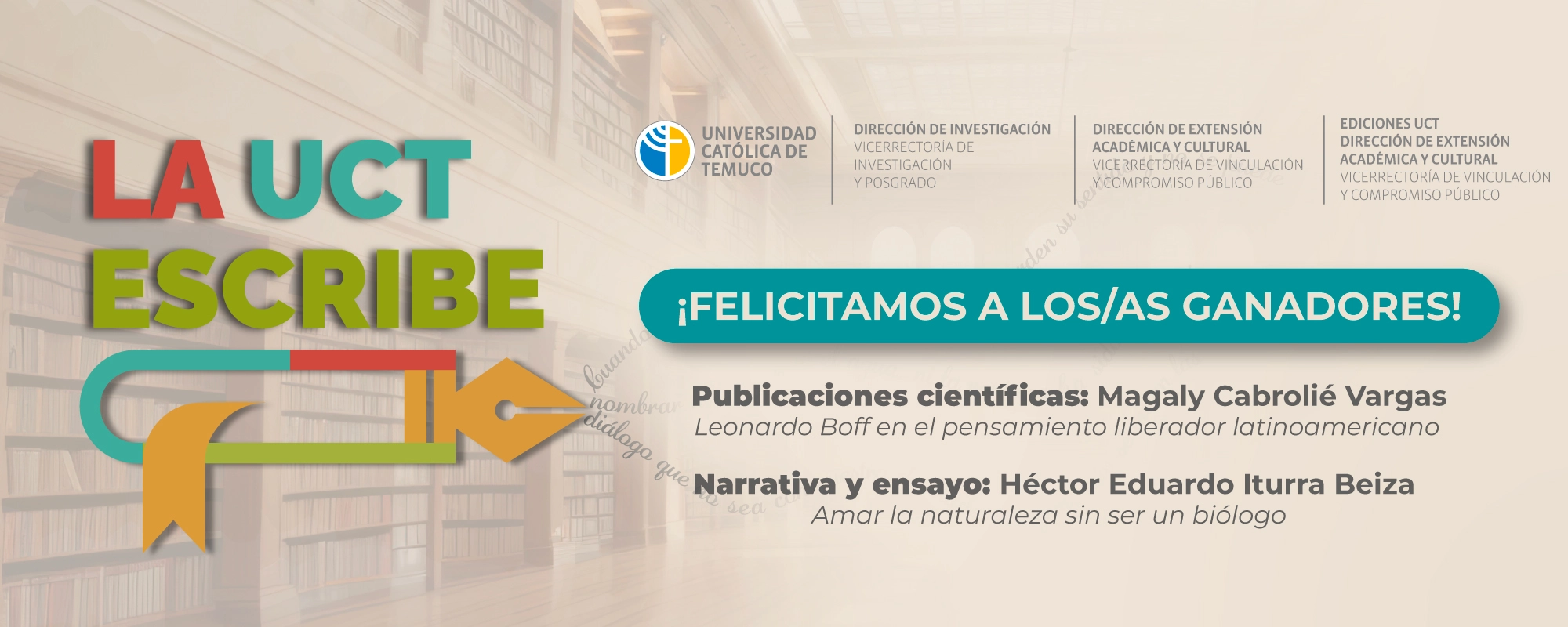 Publicación científica: Magaly Cabriolé Vargas. Narrativa y ensayo: Héctor Iturra Beiza