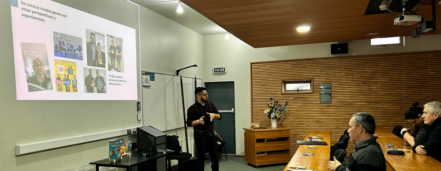 imagen del taller “Creación narrativa de viñetas con identidad”,