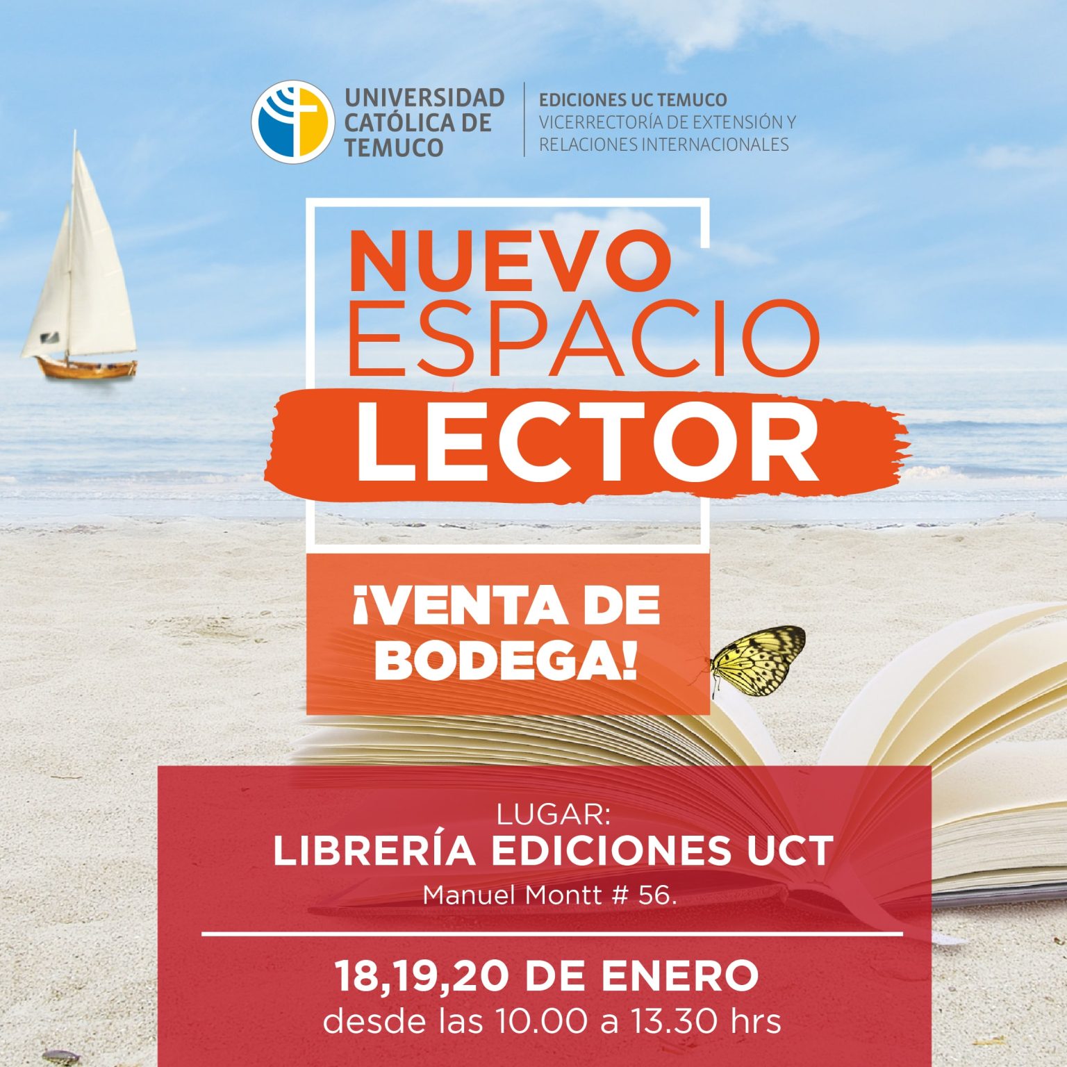 imagen con información de venta de verano