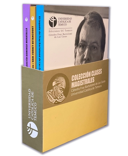 Imagen de los tres libros de la Colección clases magistrales