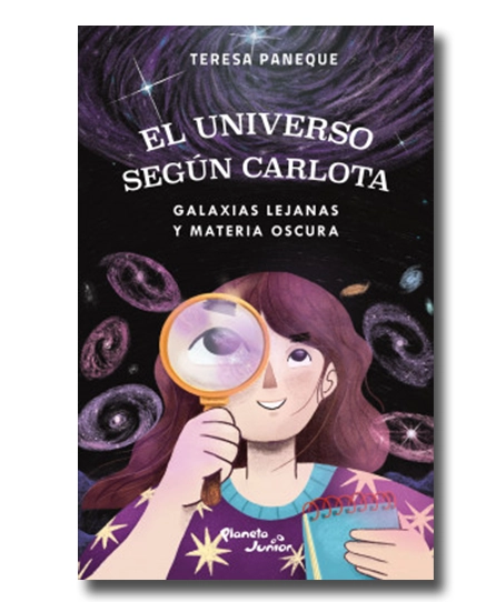 Portada libro El universo según Carlota 4. Galaxias lejanas y materia oscura