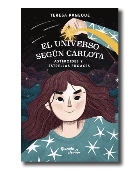Portada libro El universo según Carlota. Asteroides y estrellas.