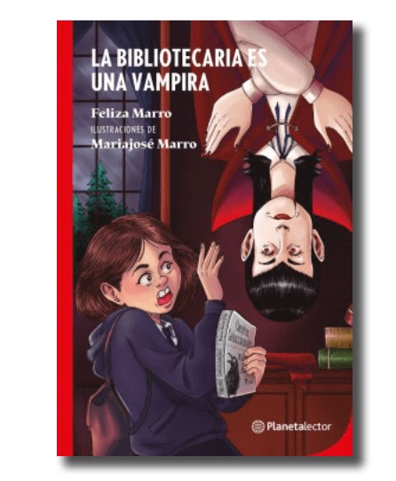 Portada del libro La bibliotecaria es una vampira
