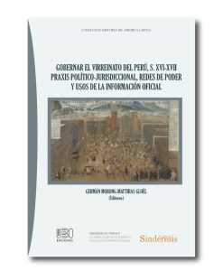 portada libro Gobernar el Virreinato del Perú s. XVI-XVII