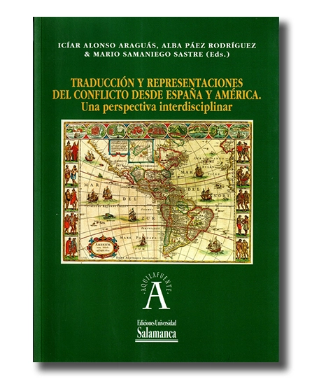 portada libro Traducción y representaciones del conflicto desde España y América. Una perspectiva interdisciplinar